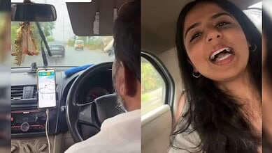 Chetna and Uber driver Kumar