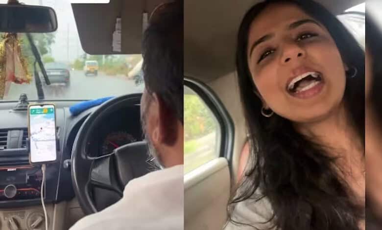 Chetna and Uber driver Kumar