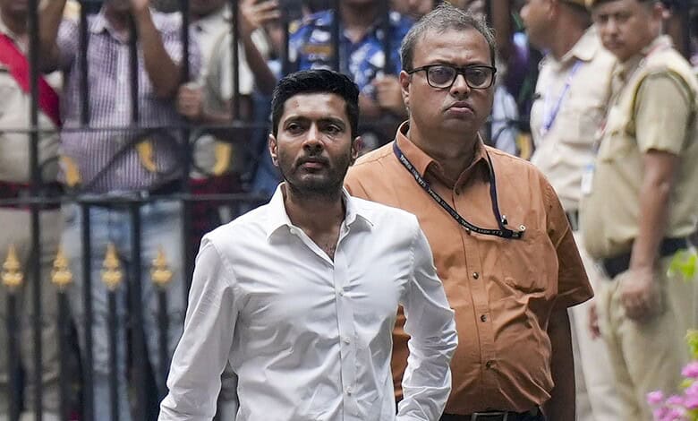 Bengal CID questions TMC's Abhishek Banerjee amid media presence.