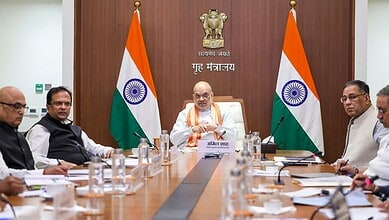 Amit Shah addresses a meeting