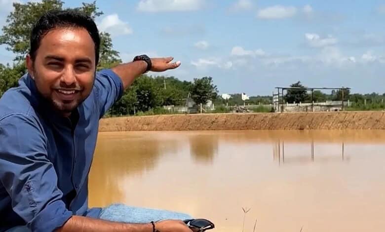 Once dry, Bengaluru pond revived through community effort