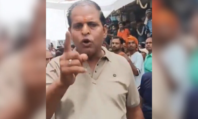 Uttarakhand Kali Sena state president Bhupesh Joshi issues open threat to Muslims in Delhi