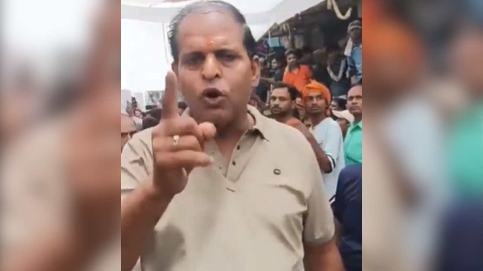 Uttarakhand Kali Sena state president Bhupesh Joshi issues open threat to Muslims in Delhi