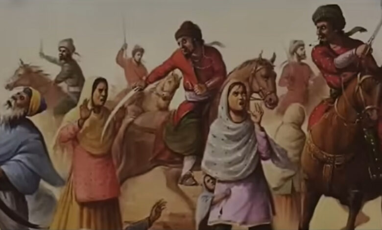 Visuals from a Hindutva pop songs uploaded on YouTube