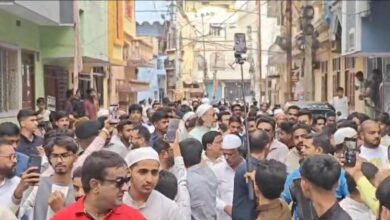 Asaduddin Owaisi’s door-to-door campaign on SIR in Hyderabad