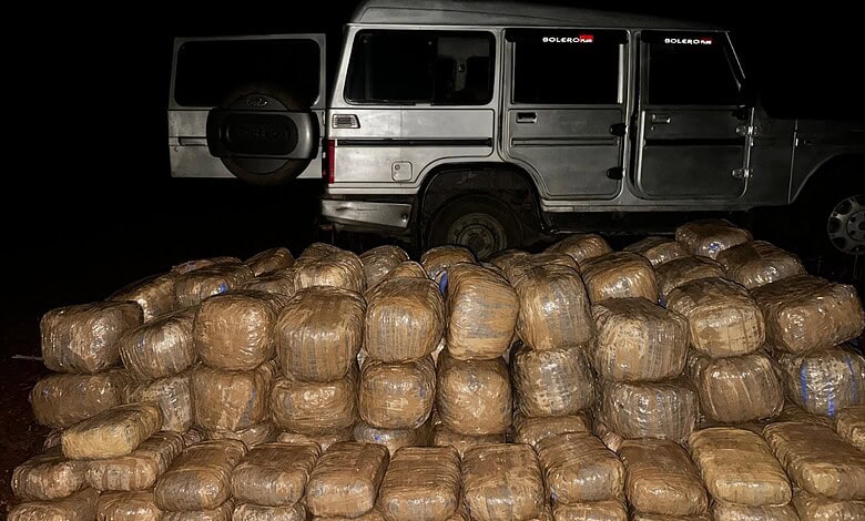 EAGLE force busts drug smuggling bid, seizes 500 kg ganja