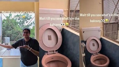 Balcony toilet in Bengaluru apartment sparks debate online