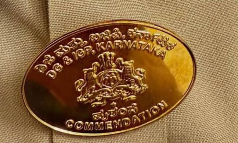 Karnataka police personnel selected for DGP commendation disc award