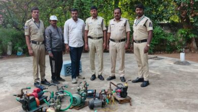 Illegal motors seized for uninterrupted water supply in Hyderabad