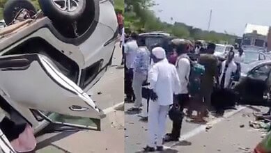 Accident in Nalgonda