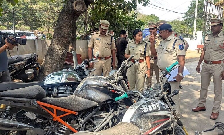 Cyberabad police probe 35 accounts in vehicle stunt crackdown