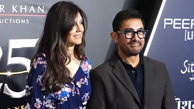 Gauri Spratt and Aamir Khan