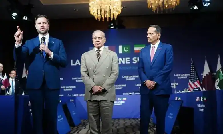 US and Iranian officials at peace talks, discussing a roadmap for a final agreement within 60 days.