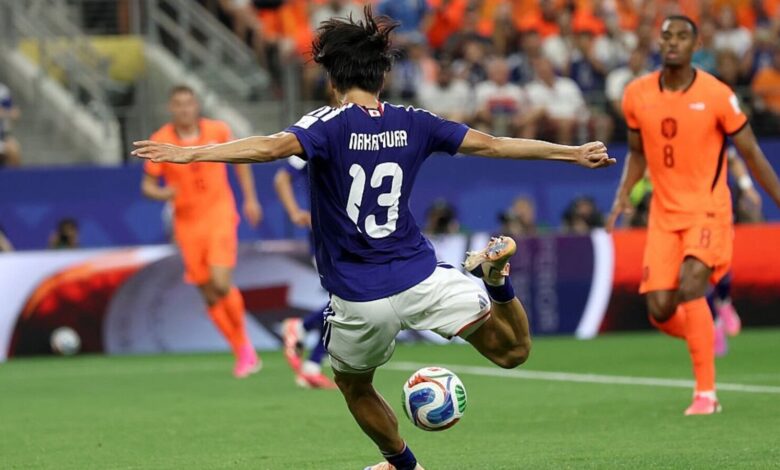 Japan fight back to draw 2-2 with the Netherlands