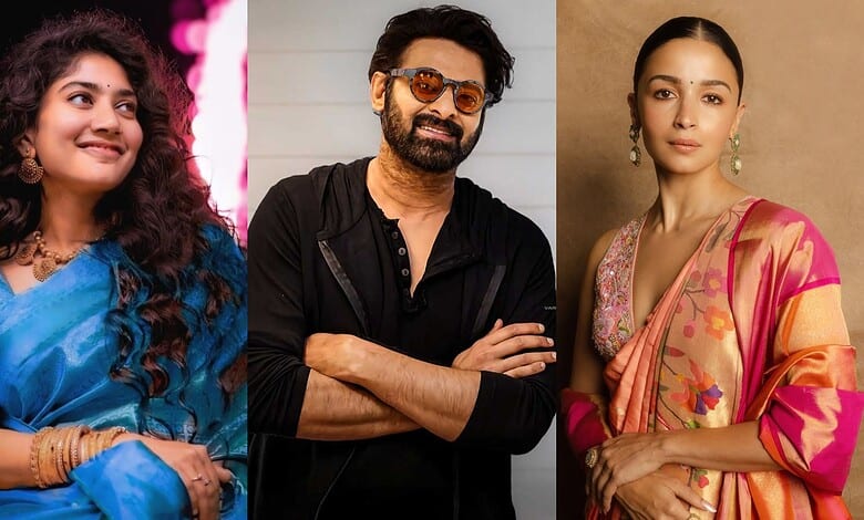 Sai Pallavi, Prabhas and Alia Bhatt