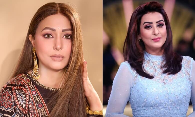 Hina Khan and Shilpa Shinde
