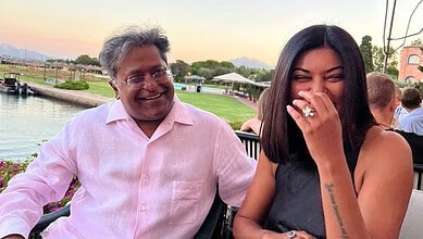 Lalit Modi and Sushmita Sen