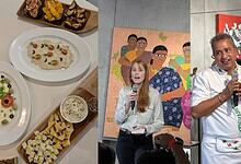 Fusion of Telangana and French cuisine with traditional dishes and cultural event in Hyderabad.