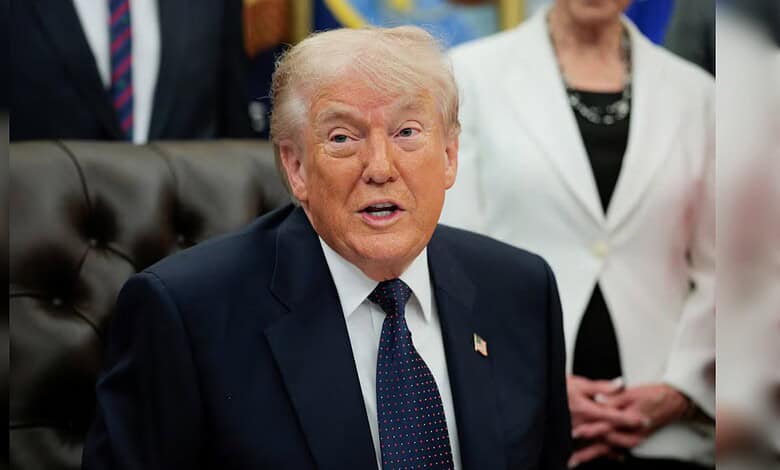 Image of US President Donald Trump.