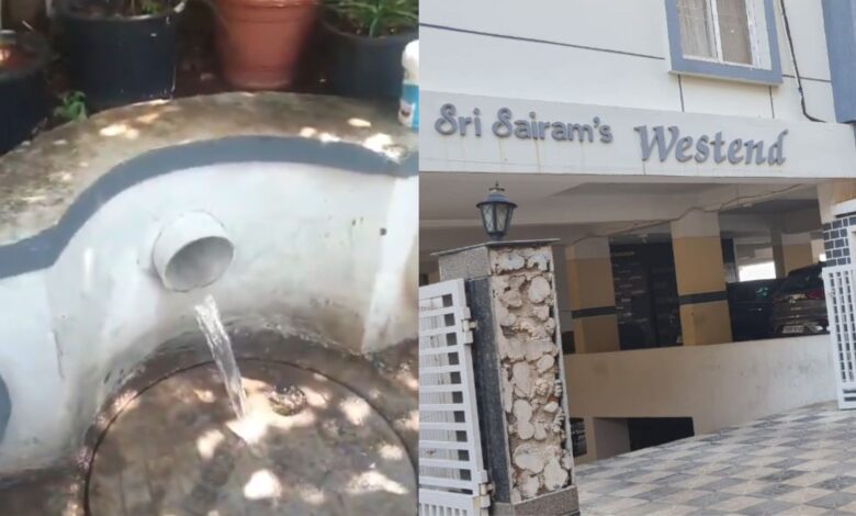 Banjara Hills apartment fined Rs 10K over spilling water on street