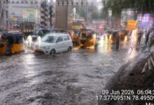 Rain in Hyderabad