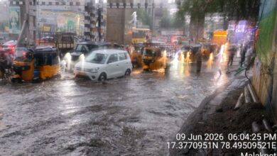 Rain in Hyderabad
