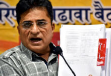BJP leader Kirit Somaiya