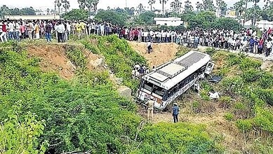 Telangana: Kondagattu bus accident wreckage removed after 8 yrs
