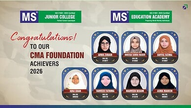 Seven MS Education Academy students excel in CMA Foundation exam