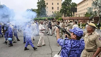 CRPF RAF on July 20 march
