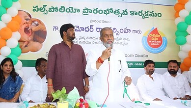 Telangana achieves 101.4 pc coverage in Pulse Polio drive
