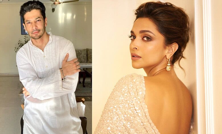Muzammil Ibrahim and Deepika Padukone in a candid moment at an event.