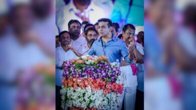 Bharat Rashtra Samithi (BRS) working president KT Rama Rao