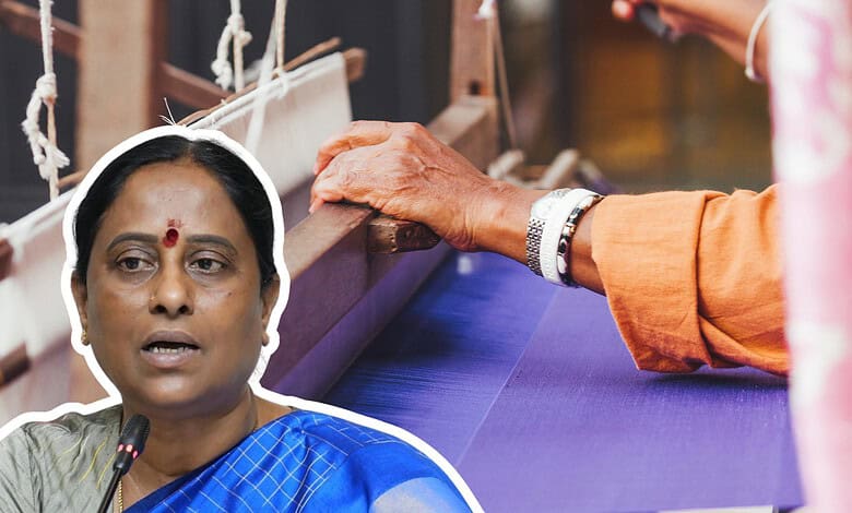 Surekha writes to Telangana CM seeking exemption for weavers from tender process.