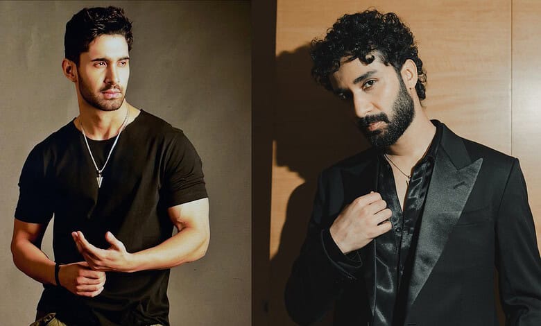 Raghav Juyal and Lakshya engaged in a serious conversation at an event.