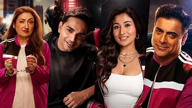 Four contestants from Lock Upp 2 pose together in a promotional image.