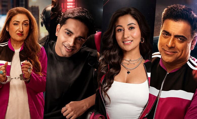 Four contestants from Lock Upp 2 pose together in a promotional image.