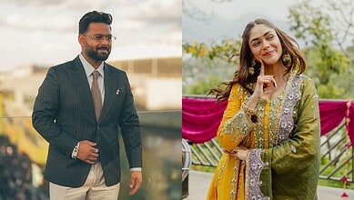 Mrunal Thakur and Rishabh Pant fans speculate about their relationship.