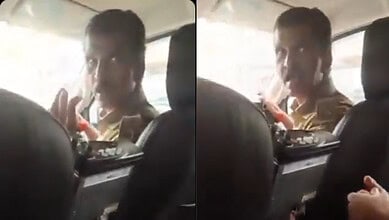 Mumbai cop caught threatening students