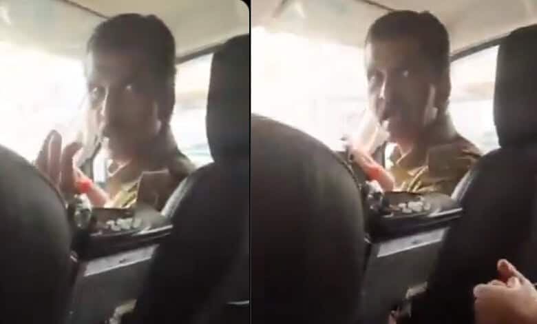 Mumbai cop caught threatening students