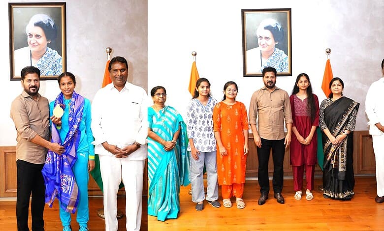 CM Revanth applauds TGSWREIS students' NEET, sports feats