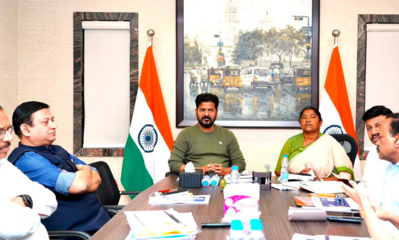 Revanth Reddy meeting on thalassemia and sicke cell patients