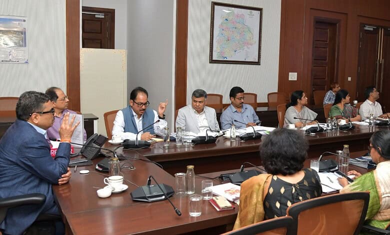 Officials and stakeholders discuss eco-tourism near tiger reserves in Telangana.