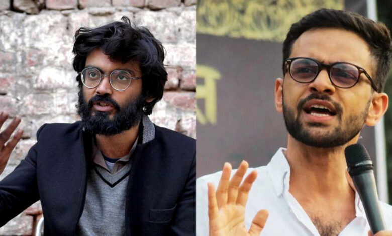 Sharjeel Imam and Umar Khalid