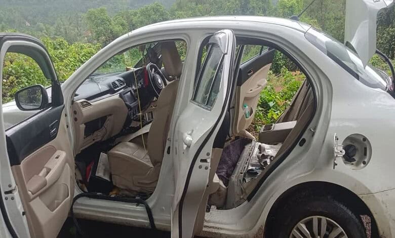 Car involved in robbery in Mangaluru