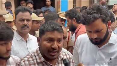Protesters detained in Dilsukhnagar during demonstration against Revanth.