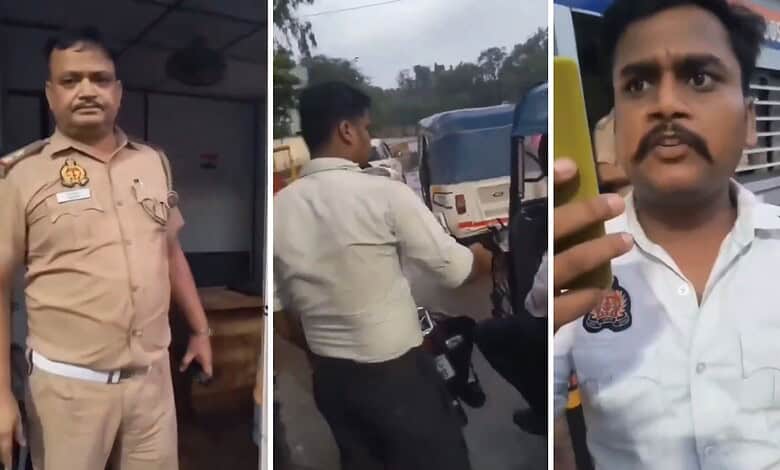 Driver claims he faced Islamophobia from Kanpur Traffic Police, as shown in the image.