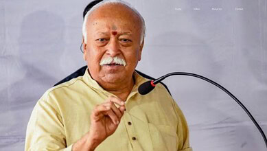 Mohan Bhagwat at the Prant Pracharak meet in Belagavi