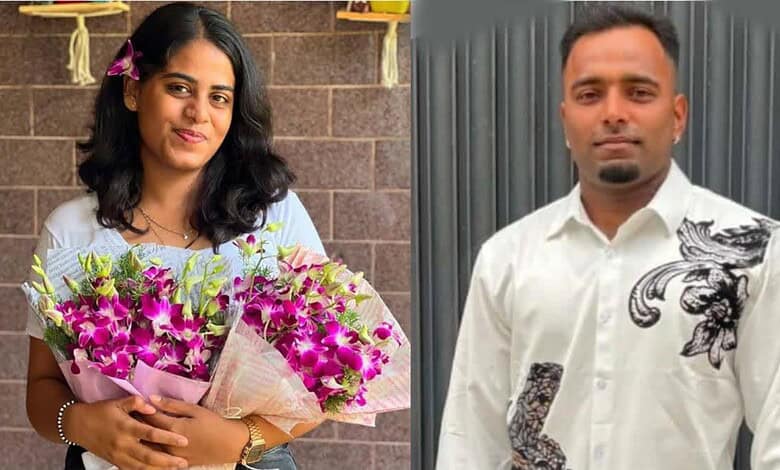 Amrutha and Dhanush