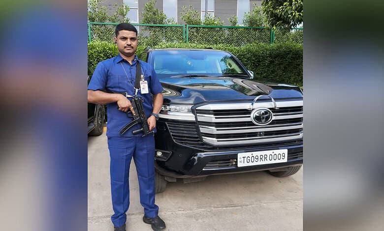 CM Revanth's gunman Kiran